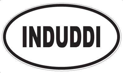 INDUDDI - Oval Magnet