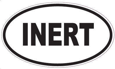 INERT - Oval Magnet