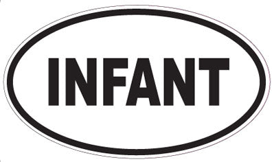 INFANT - Oval Sticker