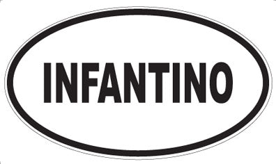 INFANTINO - Oval Magnet