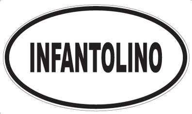 INFANTOLINO - Oval Magnet