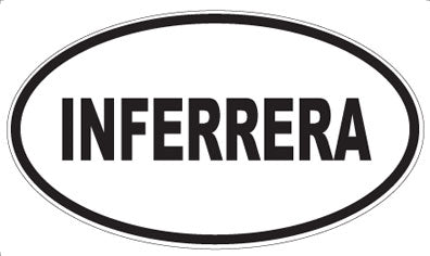 INFERRERA - Oval Magnet