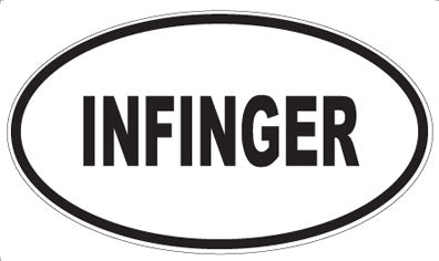 INFINGER - Oval Magnet