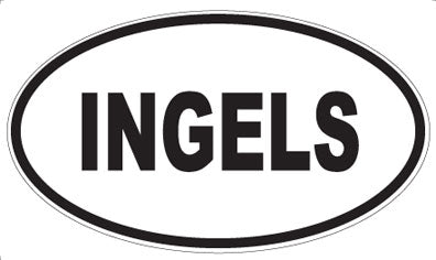 INGELS - Oval Magnet