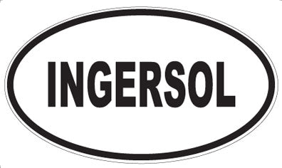 INGERSOL - Oval Magnet