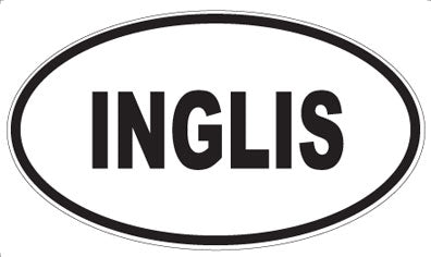 INGLIS - Oval Magnet