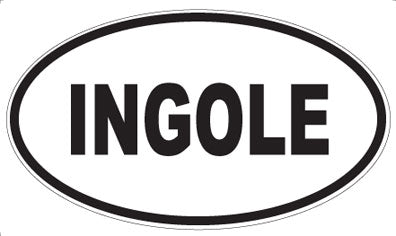 INGOLE - Oval Magnet
