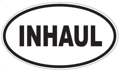 INHAUL - Oval Sticker