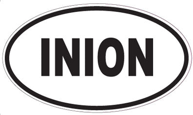 INION - Oval Magnet