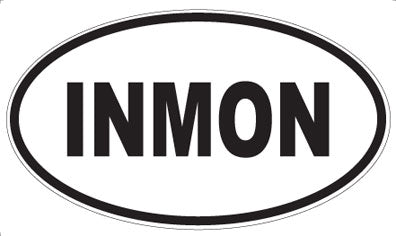 INMON - Oval Magnet