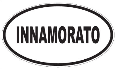 INNAMORATO - Oval Sticker