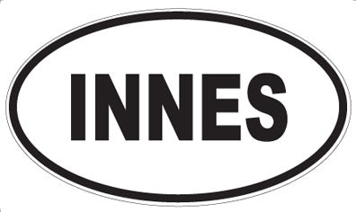 INNES - Oval Magnet