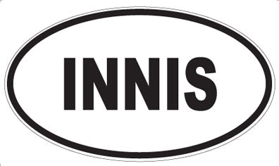 INNIS - Oval Magnet
