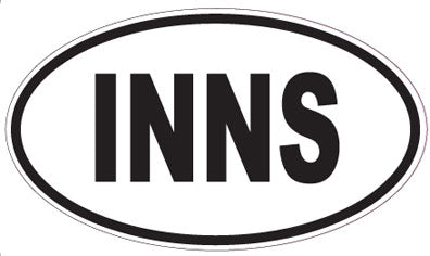 INNS - Oval Sticker