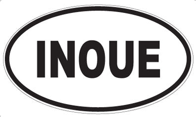 INOUE - Oval Magnet