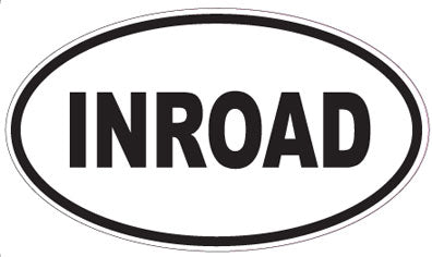 INROAD - Oval Sticker