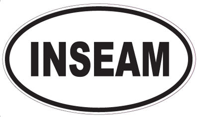 INSEAM - Oval Sticker