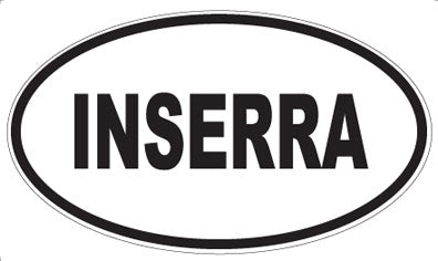 INSERRA - Oval Magnet