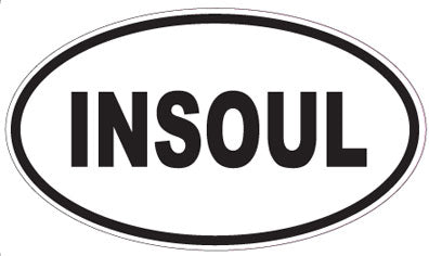 INSOUL - Oval Sticker