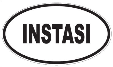 INSTASI - Oval Magnet