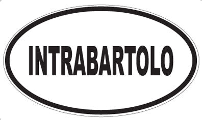 INTRABARTOLO - Oval Magnet