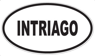 INTRIAGO - Oval Sticker