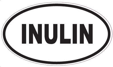 INULIN - Oval Sticker