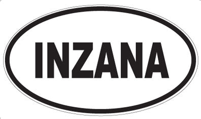 INZANA - Oval Magnet