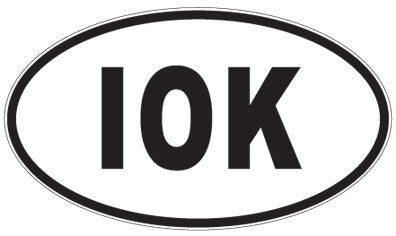 IOK - 3 Letter Initials Oval Magnet