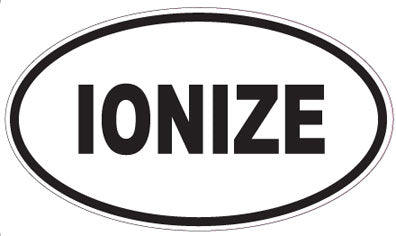 IONIZE - Oval Sticker