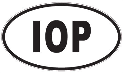 IOP - 3 Letter Initials Oval Magnet