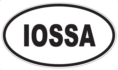 IOSSA - Oval Magnet