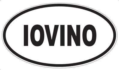 IOVINO - Oval Magnet