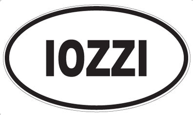 IOZZI - Oval Sticker