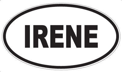IRENE - Oval Magnet