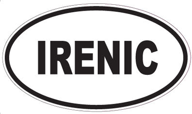 IRENIC - Oval Sticker