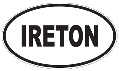IRETON - Oval Magnet
