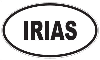 IRIAS - Oval Magnet