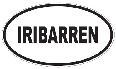IRIBARREN - Oval Magnet