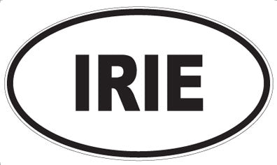 IRIE - Oval Magnet
