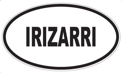 IRIZARRI - Oval Magnet