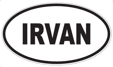 IRVAN - Oval Magnet