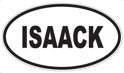 ISAACK - Oval Magnet