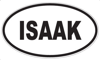 ISAAK - Oval Magnet