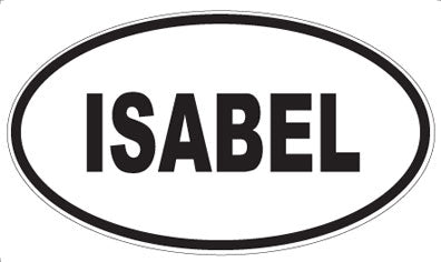 ISABEL - Oval Magnet