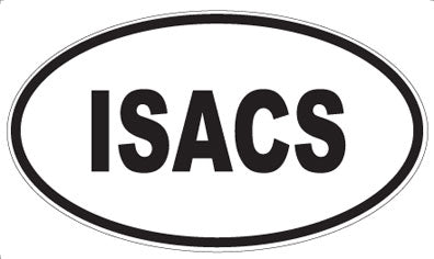 ISACS - Oval Magnet