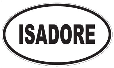ISADORE - Oval Magnet