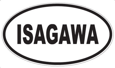 ISAGAWA - Oval Magnet