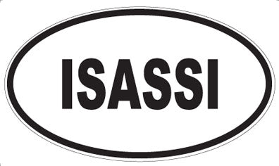 ISASSI - Oval Magnet