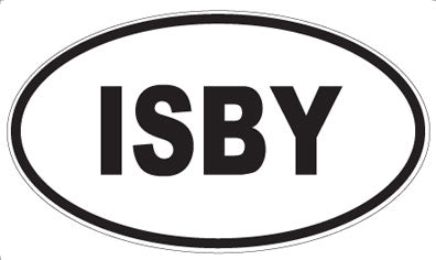 ISBY - Oval Magnet